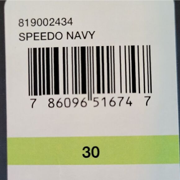 Speedo Women's Performance Navy Moderate Ultraback -PowerFLEX One Piece Swimsuit - Picture 8 of 8